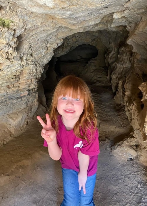 Adley McBride as seen in a picture that was taken in April 2021