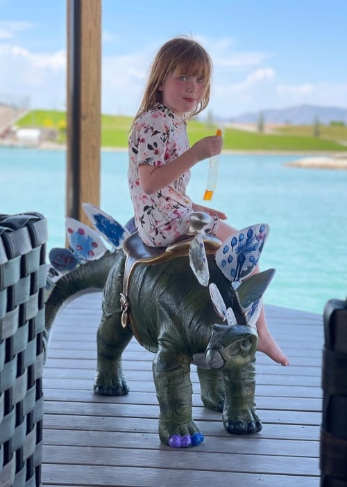 Adley McBride as seen in a picture that was taken in June 2021
