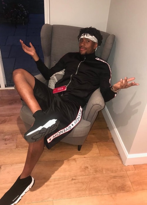 Alex Iwobi as seen in July 2018