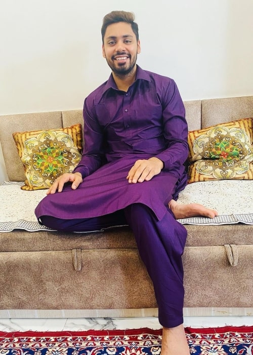 Avesh Khan as seen in an Instagram Post in May 2021