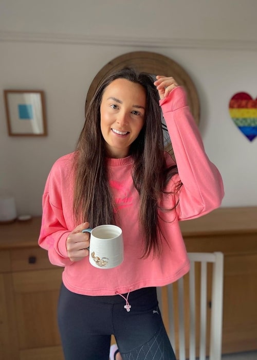 Caroline Weir as seen in an Instagram Post in February 2021