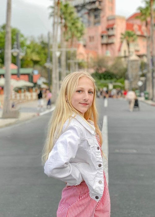 Clara Lukasiak in an Instagram post in March 2020