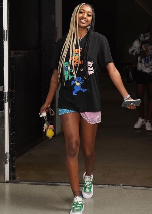 DiDi Richards as seen in a picture that was taken in July 2022