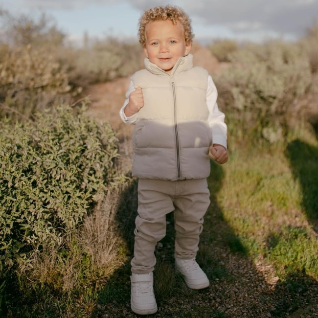 Emmett Fluellen as seen in a picture taken on his 2nd birthday in February 2023