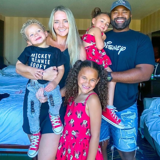 Emmett Fluellen as seen in a picture with his family that was taken in March 2023
