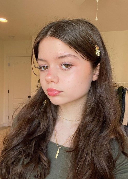 Erika Diane as seen in a selfie that was taken in February 2023