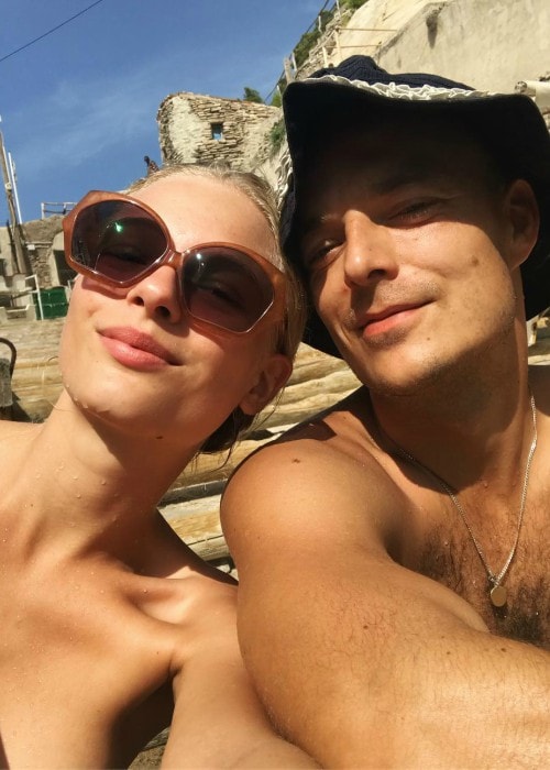 Frederikke Sofie in an Instagram selfie in August 2018