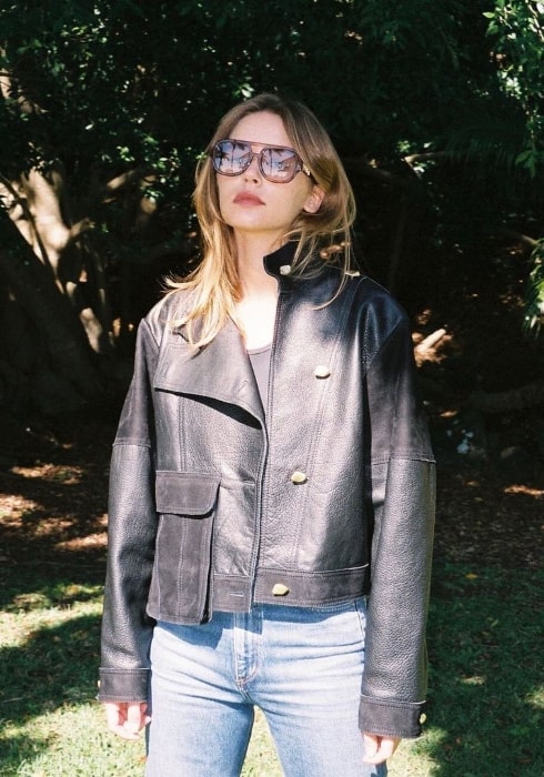 Gabriella Brooks posing for a picture in August 2020