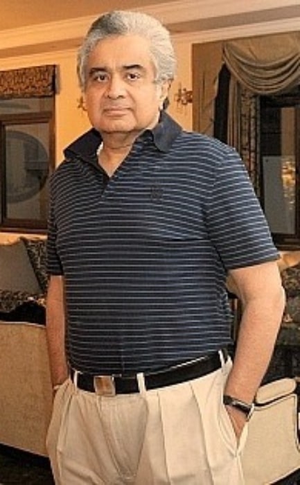 Harish Salve as seen while posing for a picture