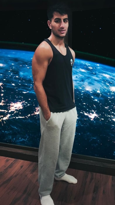 Ibrahim Ali Khan Pataudi as seen in March 2020