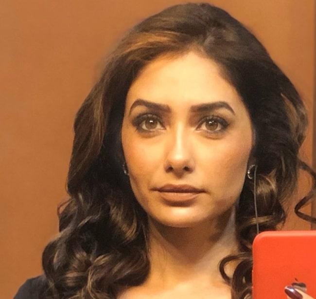 Leena Jumani sharing her selfie in October 2020