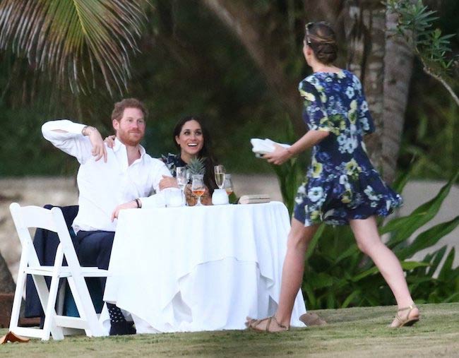Meghan Markle with Prince Harry