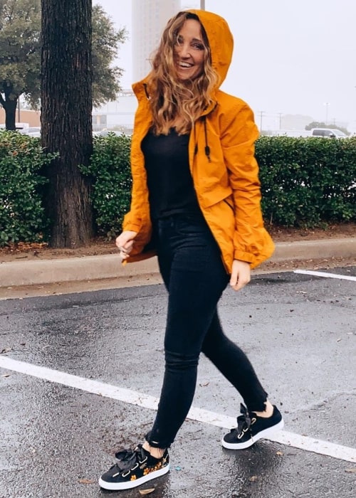 Mindy McKnight as seen in a picture taken in front of Walmart in Dallas, Texas in January 2020
