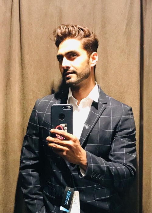 Rohit Purohit as seen in a selfie taken in Infiniti Mall in July 2019