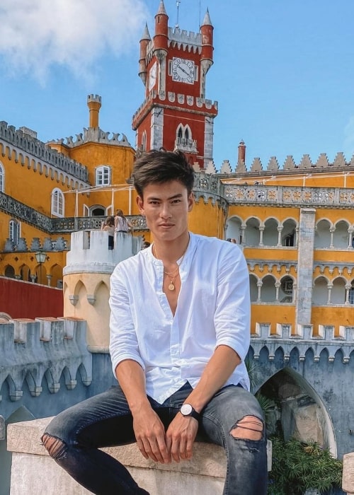 Simonas Pham as seen in a picture that was taken at the Pena Palace in September 2020