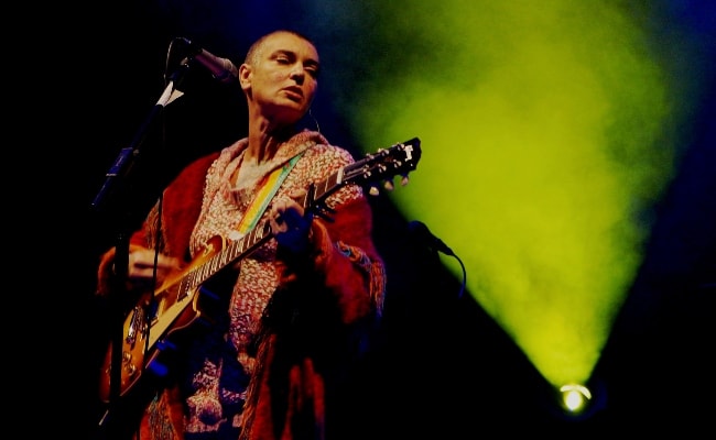 Sin&eacute;ad O'Connor performing at Ramsbottom Music Festival in September 2013