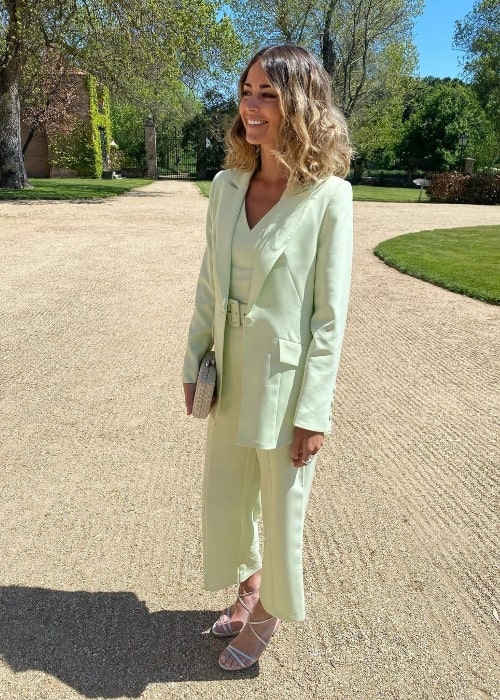 Sofia Ellar as seen while posing for a picture in April 2021