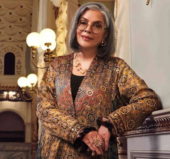 Zeenat Aman as seen in an Instagram picture from 2023